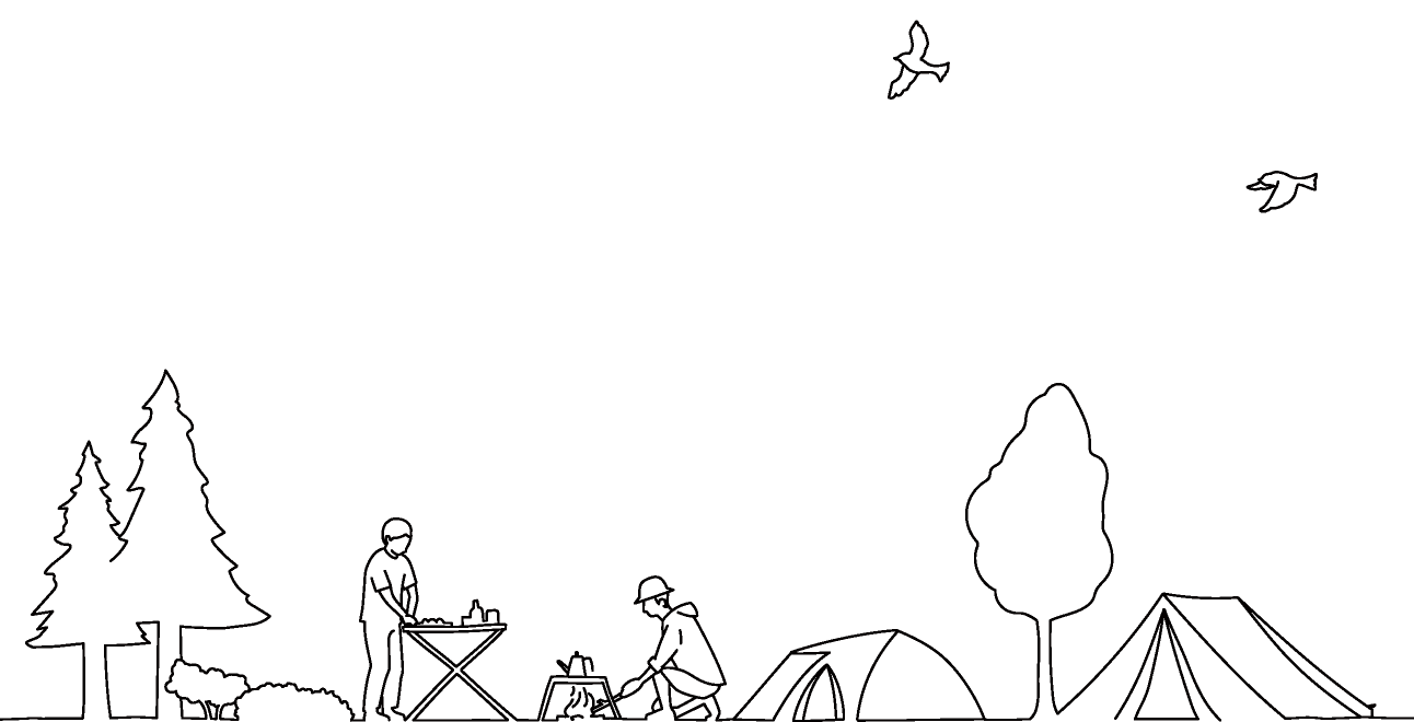 ソラスのキャンプ場